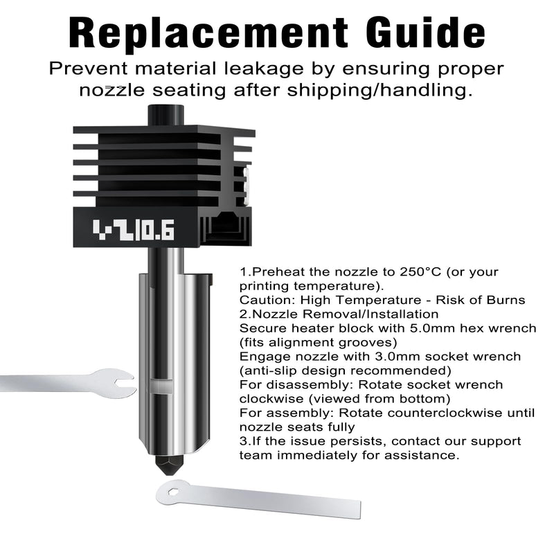[Australia - AusPower] - 4Pack 0.2/0.4/0.6/0.8MM H2 Series/P2S Hotend for Bambu Lab H2D/H2S/H2C Combo/P2S 3D Printer, High Temperature Quick Swap Hardened Steel Nozzle Replacement 3D Printer Extruder 4PCS 0.2/0.4/0.6/0.8MM Hotends 