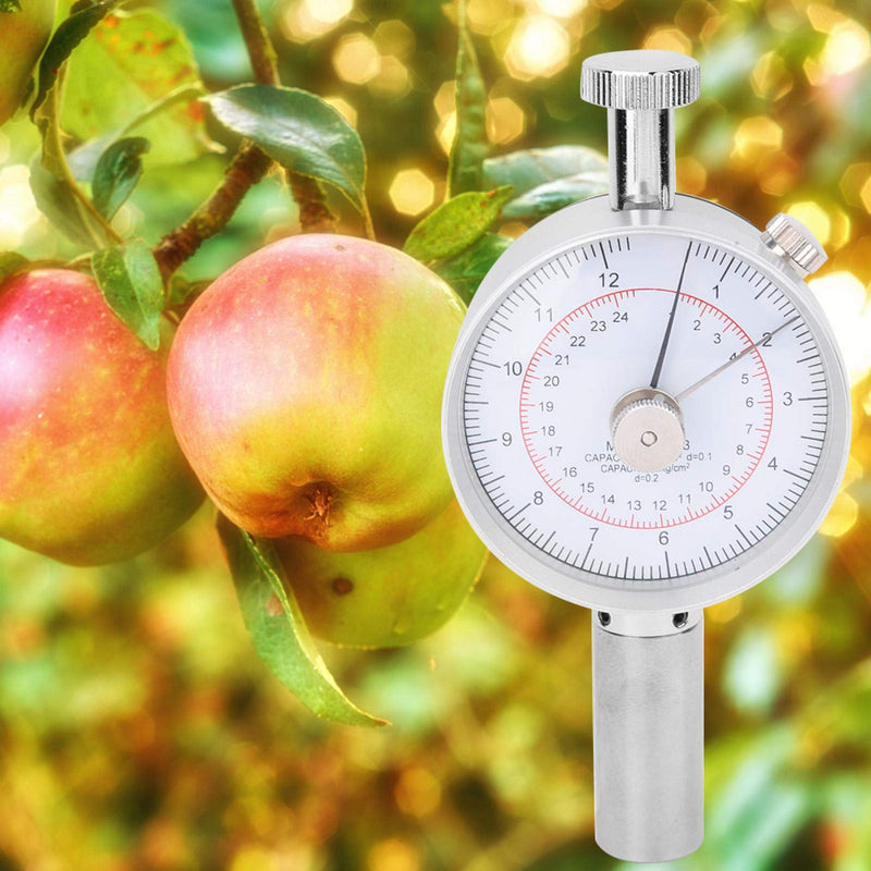 [Australia - AusPower] - Fruit Hardness Tester Farm Fruit Hardness Tester with 2 Measuring Heads for Measuring Fruit Ripeness 