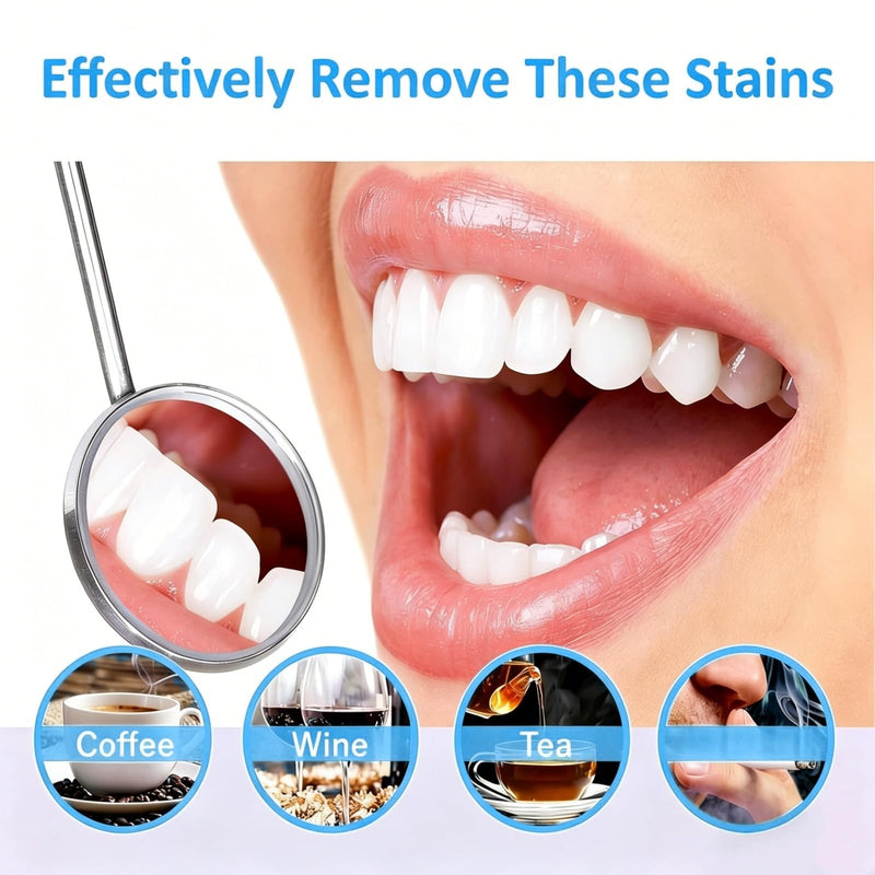 60 Pieces Teeth Sandpaper Tooth Polishing Strips for Spaces, Removal of Teeth Discolouration, Polishing Strips for Interdental Spaces, Cleaning and Polishing Tool for Interdental Spaces