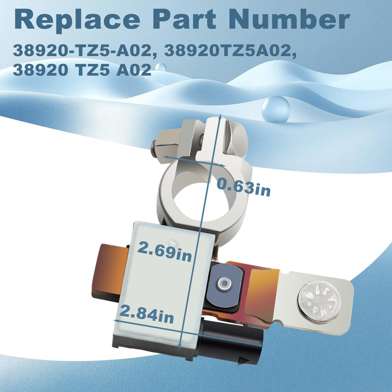 Battery Current Sensor Assembly Compatible with Honda Acura RDX MDX 2014-2024 Ridgeline 2017-2019 Pilot 2016-2018 Odyssey 2016-2019 Replace# 38920-TZ5-A02