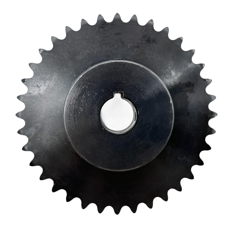 [Australia - AusPower] - #35 Roller Chain Sprocket Type B 3/4 inch Bore 36 Tooth, Hardened Antirust 1045 Steel Drive Sprockets 35B36-3/4 