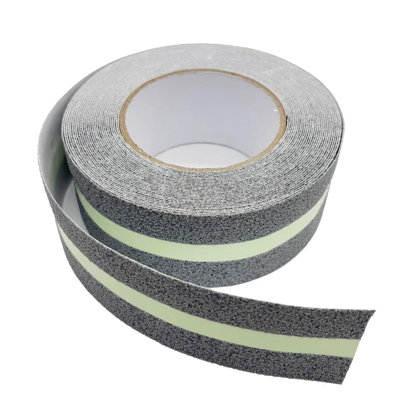 Anti Slip Traction Tape, Non-Slip Grip Adhesive Tape to Indoor or Outdoor Stair, Tubs, Boats, Safety Grip Tape Non Skid Roll for Stair Steps (#04Gray, 2 Inch x 35 Feet) #04Gray