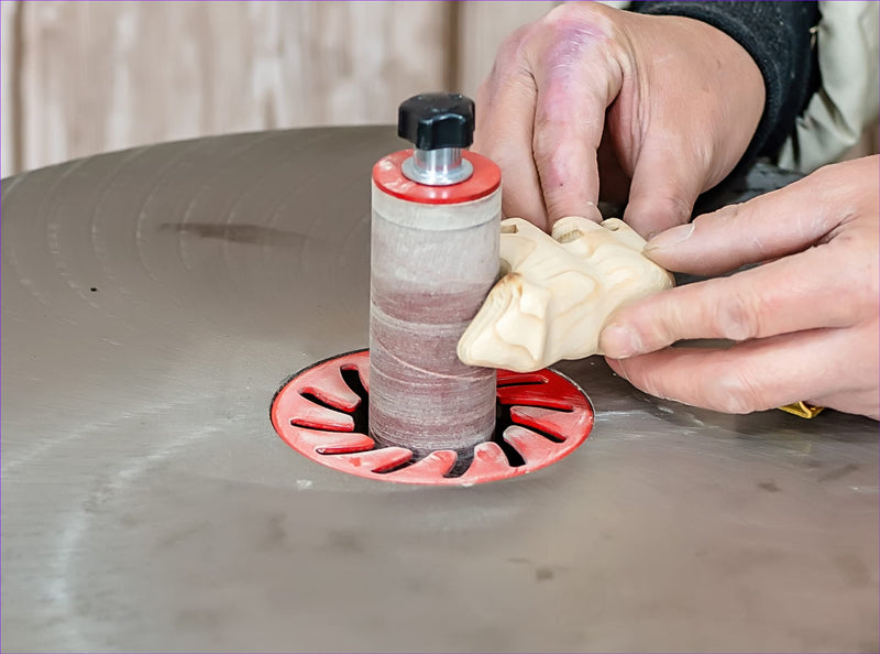 [Australia - AusPower] - Sanding Sleeves for Spindle Sander 4-1/2" Length (150 Grit, 1") 