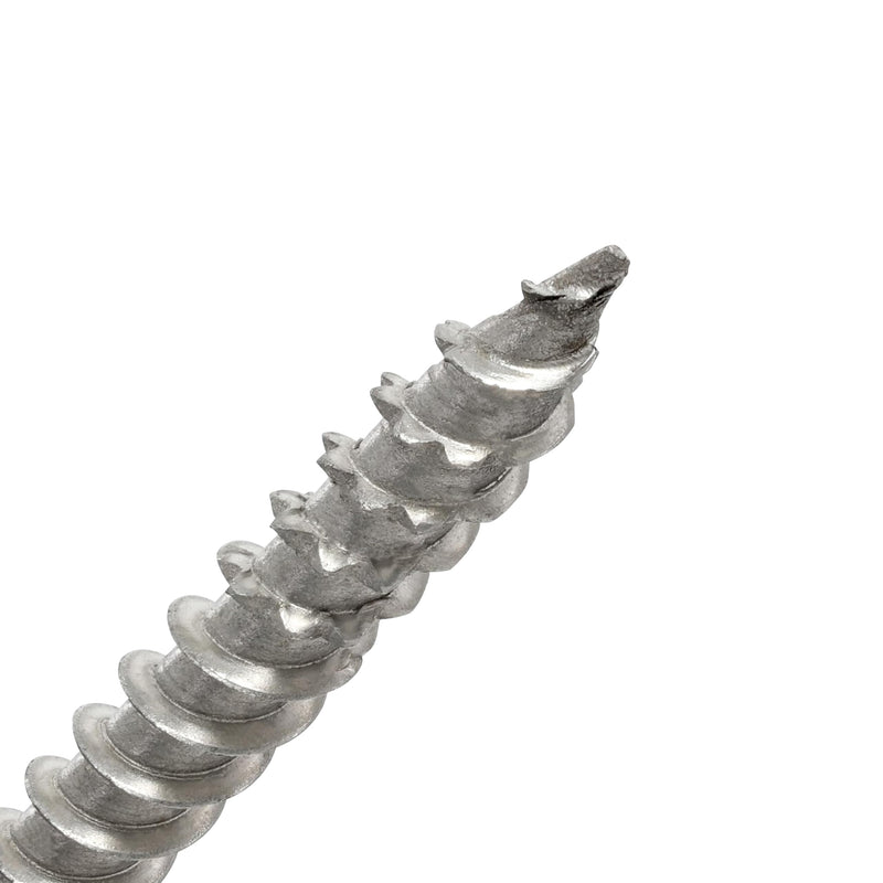 Power Pro Premium Exterior Wood Screws, #10 x 3 Inch All-Purpose Deck Screws for Outdoor Projects, T-25 Star Bit Included, Silver, 66 Pieces | 48623V4 #10 x 3"