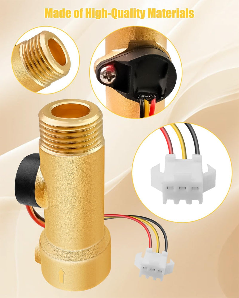 [Australia - AusPower] - Tankless Water Heater Water Flow Sensor Fit for Girard GSWH-2 Replaces 2022107584 2GWH-24 