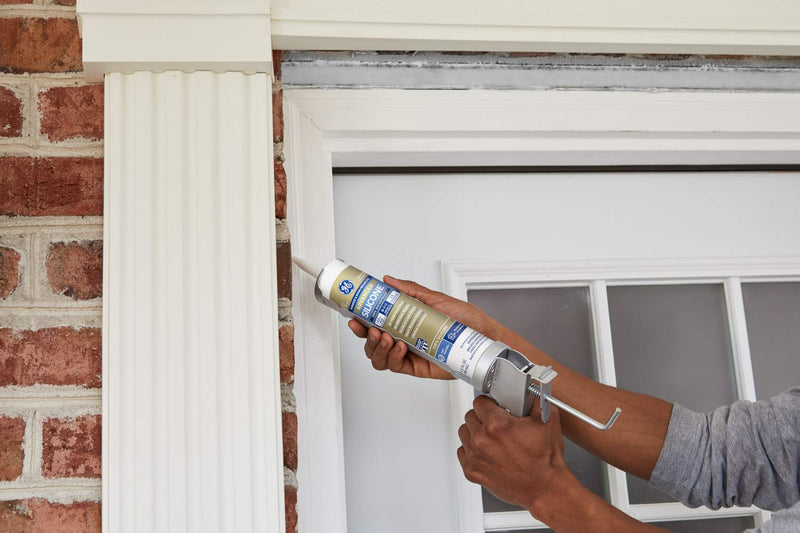 [Australia - AusPower] - GE Sealants & Adhesives GE5000 Advanced Silicone 2 Window & Door Sealant Clear, 10.1oz, 10 Fl Oz 