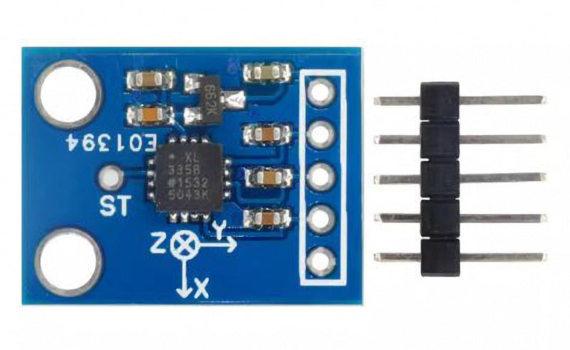 [Australia - AusPower] - 1pcs GY‑61 ADXL335 3‑5V Triple Axis Accelerometer Tilt Angle Module Accelerometer Angle Sensor Module Tilt Angle Module Digital Gravity Angle Sensor Tilt Angle Module 