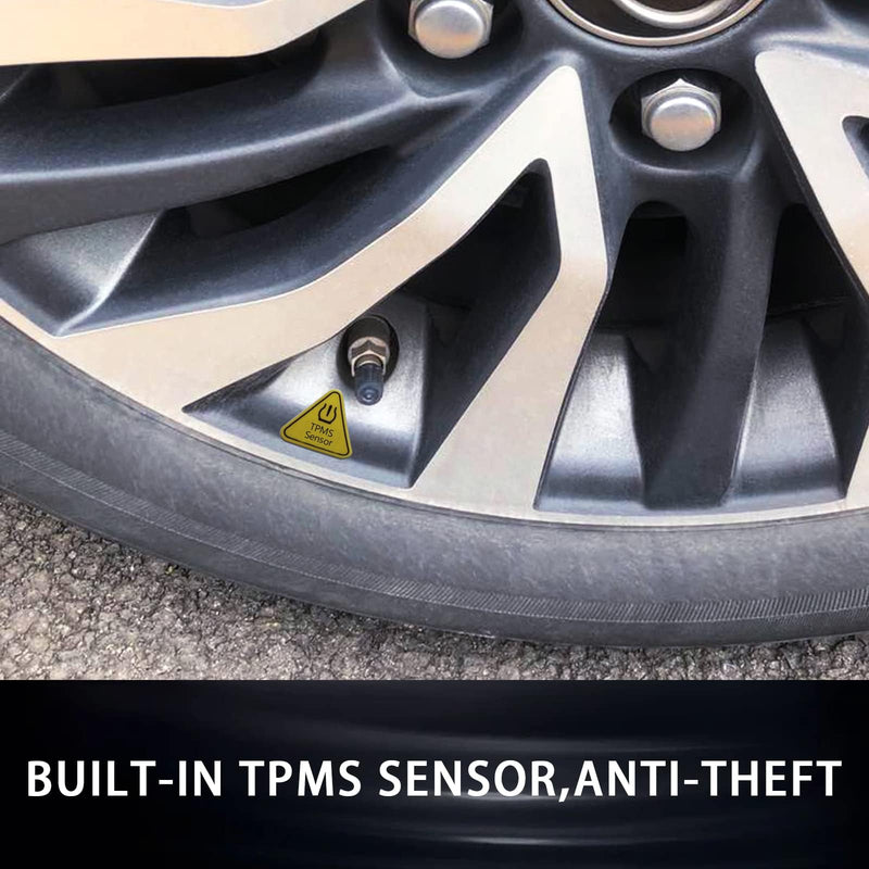 [Australia - AusPower] - 433MHz TPMS Sensor for Chrysler, Dodge Charger Grand Caravan, RAM 1500 2500 3500 4500 5500 2009, for Volkswagen, Pre-Programmed Tire Pressure System Sensors 56029359AB 68078768AA, 4 PCS 