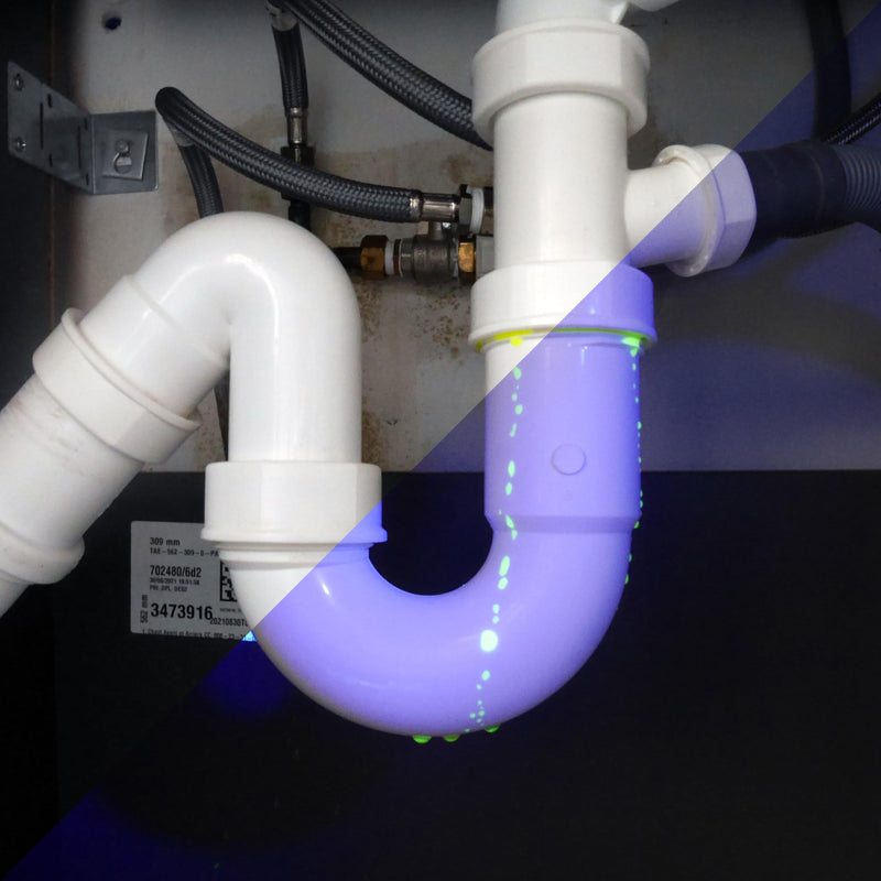 [Australia - AusPower] - Universal Leak Detector – Tracer Dye for Pool, Spa, Plumbing, Roof, Car – High Visibility – Fast Detection - 100% UV Compatible 