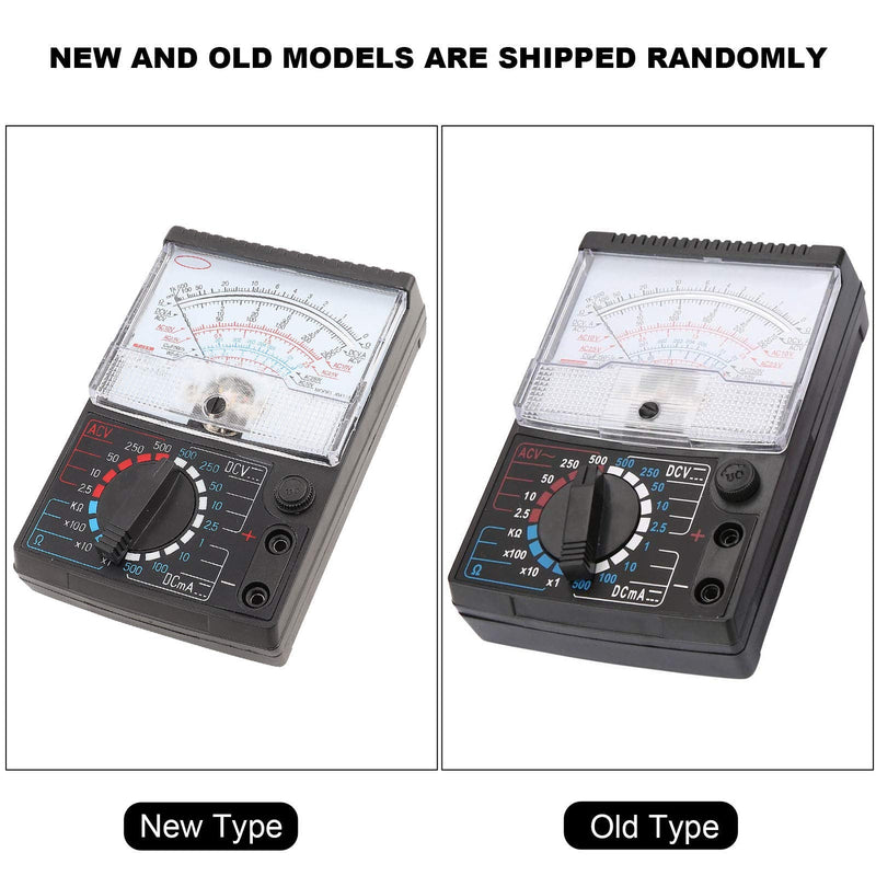 [Australia - AusPower] - Analog Multimeter 18 Gears 21 Range Pointer AC DC Voltage Analog Pointer Volt Meters and Multimeters Testing Instrument 