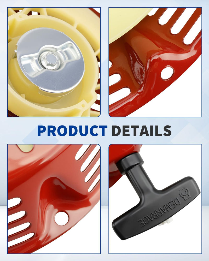 [Australia - AusPower] - ANODZU Recoil Starter Handle for Predator 9500W Surge / 7600 Watt Running Inverter Generator Pull Cord Start Handle with Bolts Replace 59188 71365 