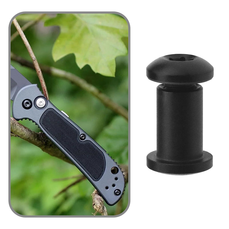 [Australia - AusPower] - Titanium Screw Pivot Dress Kit Compatible with Benchmade 535 Bugout Titanium Spindle & T6 Shank Screws Replacement Parts 