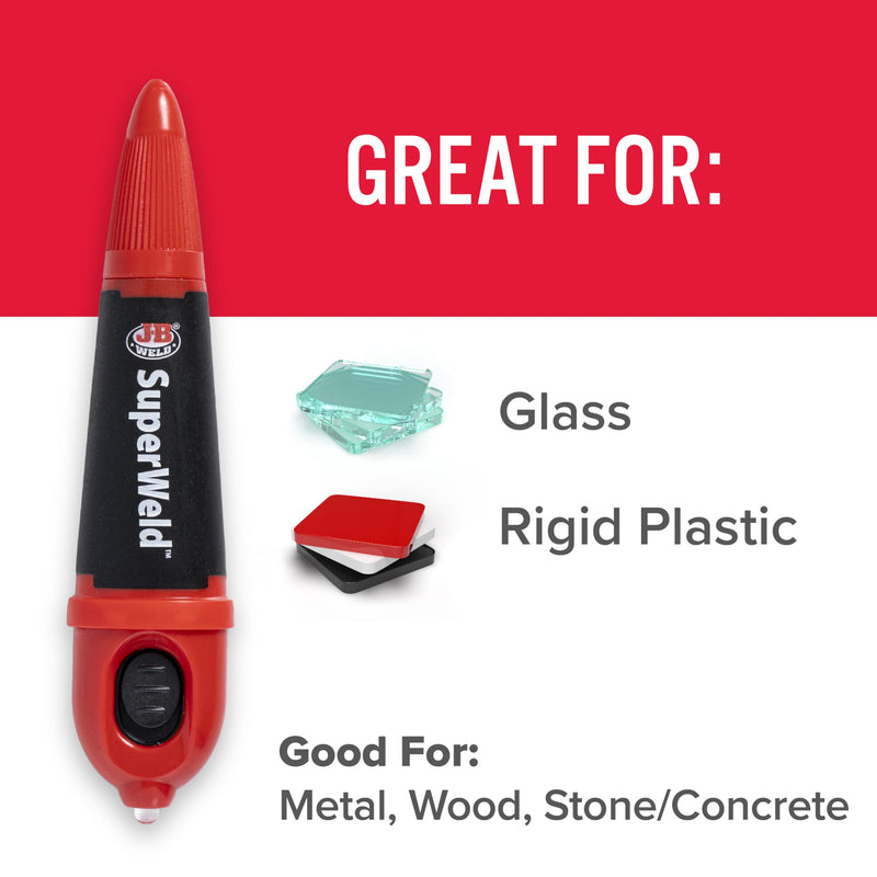 [Australia - AusPower] - J-B Weld Light-Activated Superglue, Clear, 5g, 2-Pack 