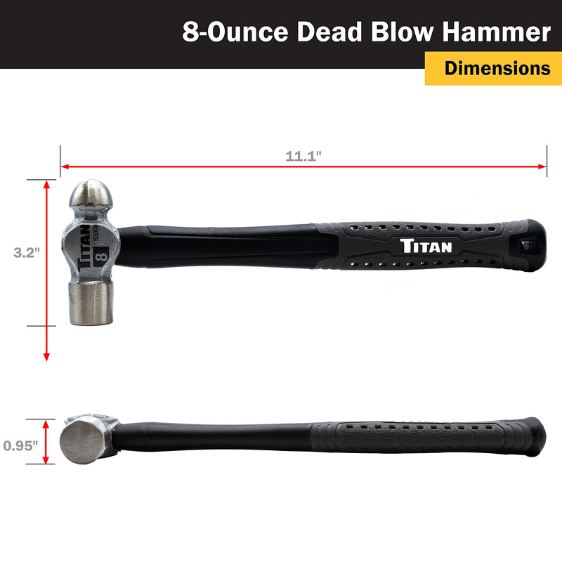 [Australia - AusPower] - Titan - 8 Oz. Ball Pein Hammer (63308) 