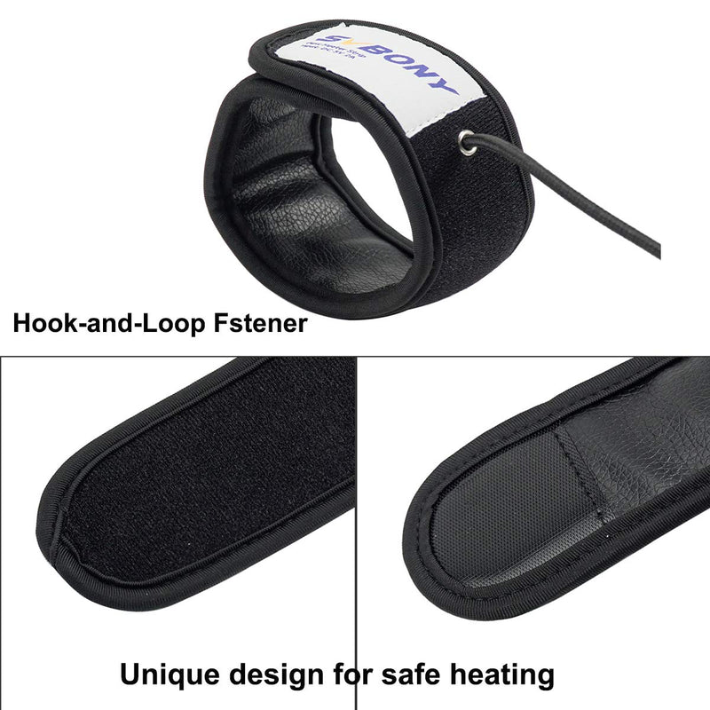 [Australia - AusPower] - SVBONY SV172 Lens Warmer, 240mm Lens Heater Warmer Dew, 3 Gear Regulator Temperature USB Universal Dew Heater Strip for Telescope Camera 
