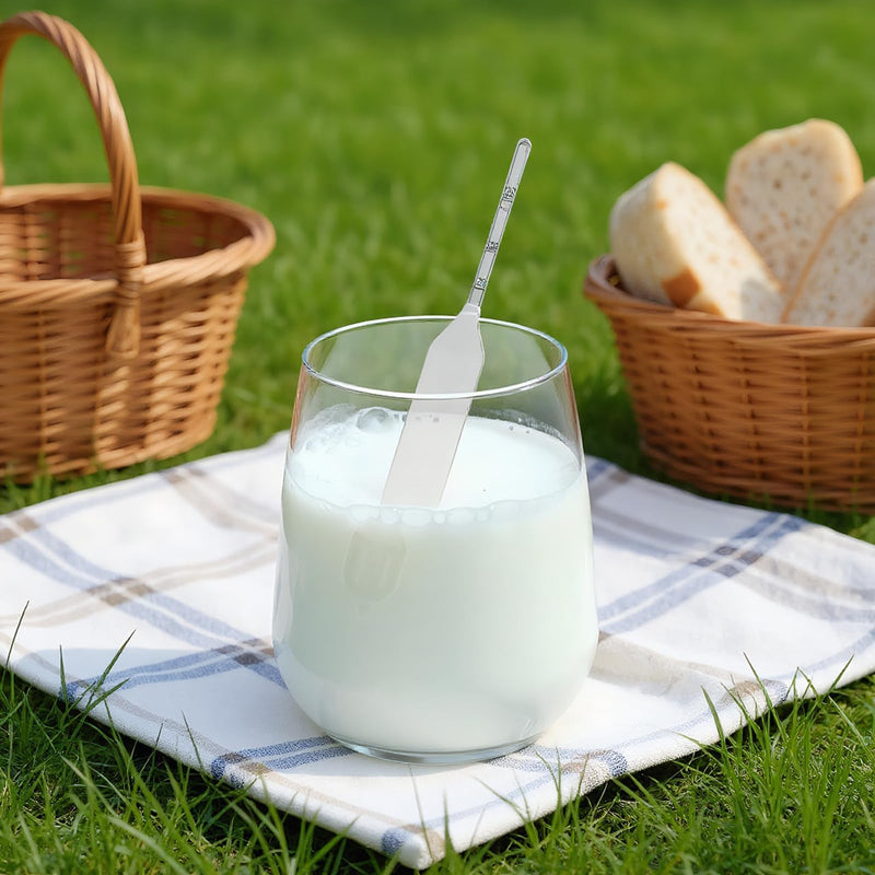 [Australia - AusPower] - Professional Lactometer for Milk and Whey | Accurate Dairy Hydrometer to Measure Milk Density | Lactate Meter Tool for Home Kitchen,Cheese Making, and Dairy Processing 
