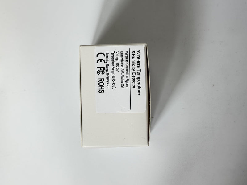 [Australia - AusPower] - Sone Smart One Zigbee Temperature Sensor with Display - Temperature & Humidity Sensor Zigbee 3.0 - LCD Thermometer & Hygrometer - Compatible with TUYA/Smart Life - with Alarm & XLSX Export 