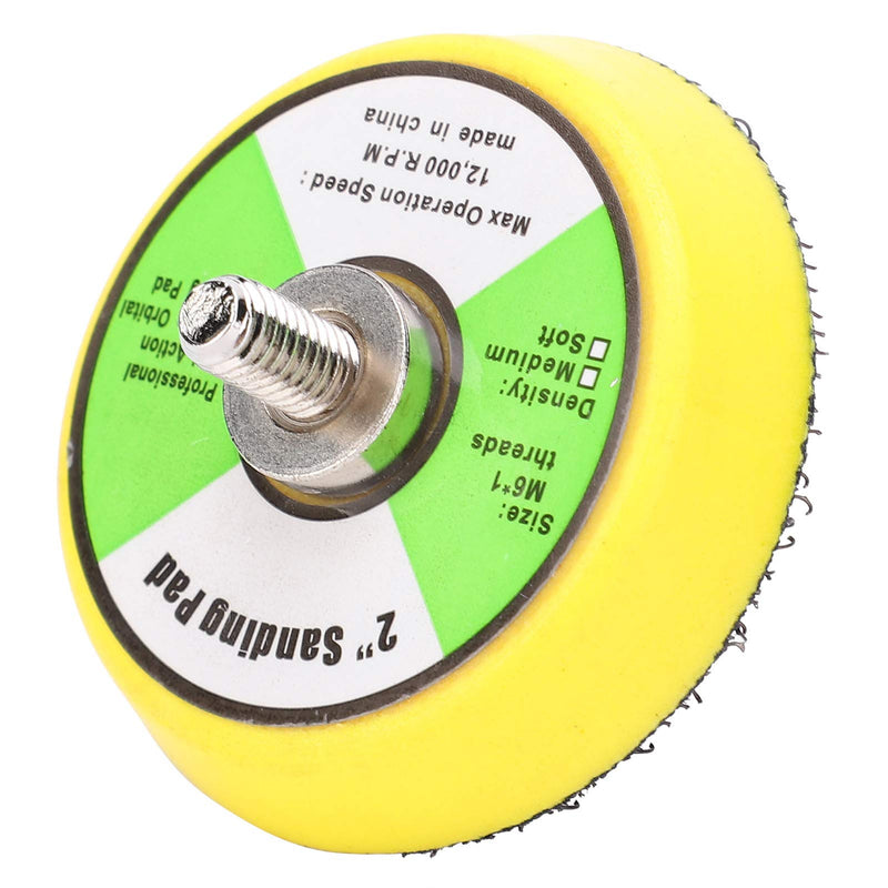 [Australia - AusPower] - 50 mm/2 inch Sanding Disc, Polishing Pad, Air Sander, Sanding Pad, Grinding Polishing Sanding Disc for Sandpaper Machine, ABS Diameter 50 mm 
