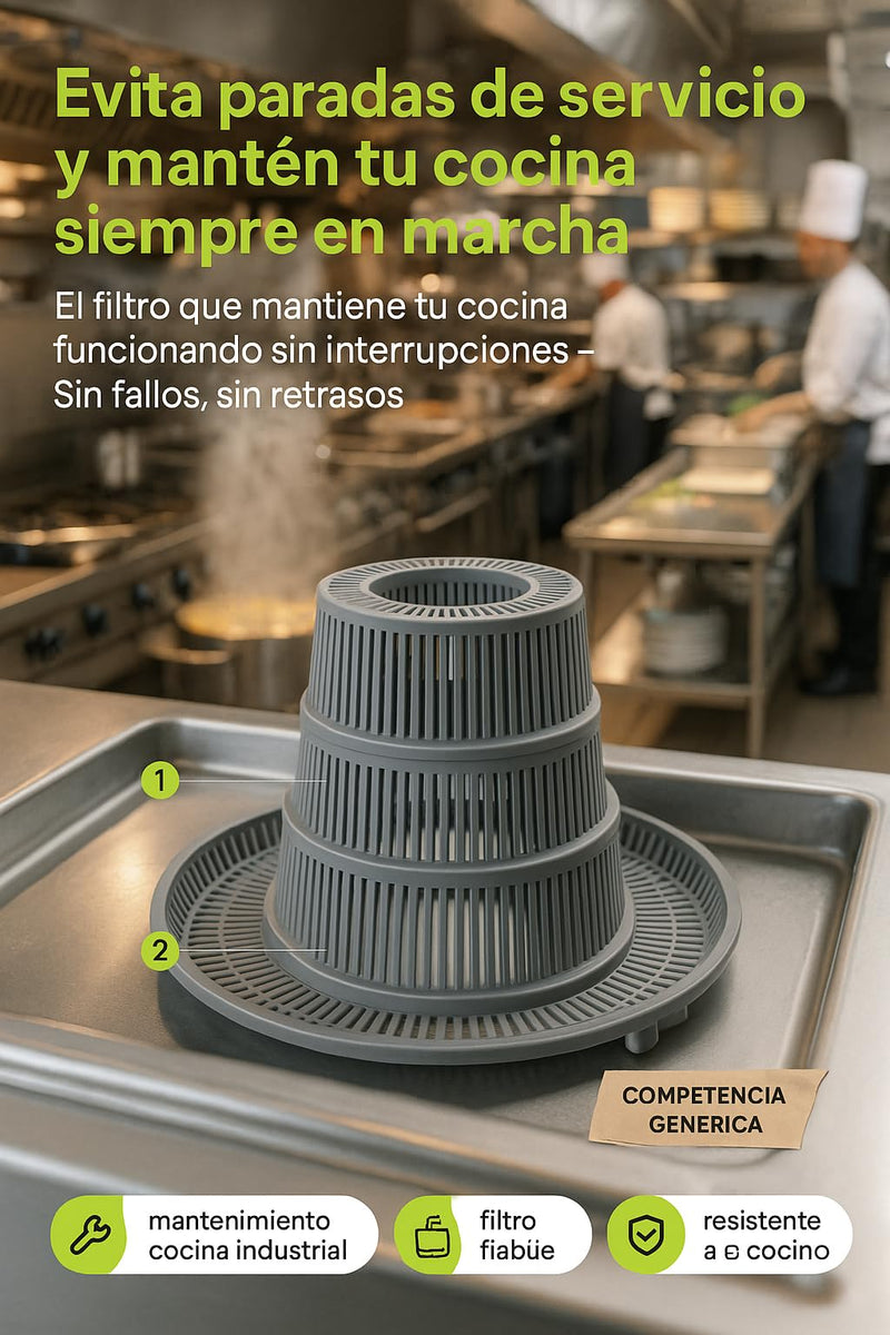 [Australia - AusPower] - CubetasGastronorm Filter FAGOR ASPIRACION FI-30/48/50/80-91FA29332 