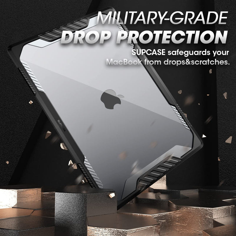 [Australia - AusPower] - SUPCASE Unicorn Beetle Case for MacBook Pro 14 Inch M3 / M3 Pro / M3 Max (2023) & M2 Pro / M2 Max A2779 (2023) & M1 Pro / M1 Max A2442 (2021), Hard Shell Protective Cover for MacBook Pro 14" (Black) Black 