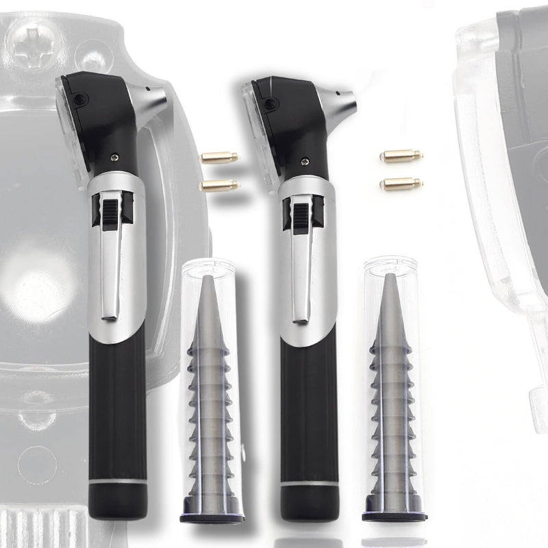 [Australia - AusPower] - Radiance Otoscope with Light German Fiber Optic Otoscopes - Ear Scope with LED Light and Speculum for Ear Examination and Diagnosis - Ideal for Professional use 