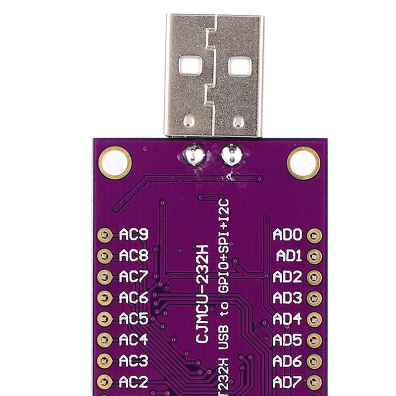 [Australia - AusPower] - CJMCU FT232H High Speed Multi-Function Module USB to JTAG UART/FIFO SPI/I2C Module for Debugging and Programming 