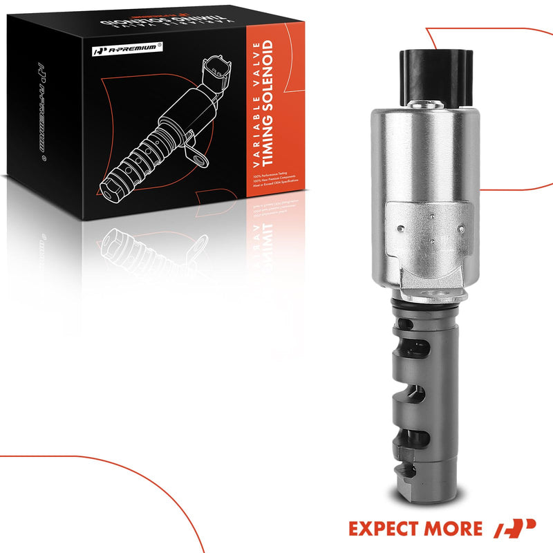 A-Premium Engine Variable Valve Timing (VVT) Solenoid Compatible with Toyota Camry 2002-2011, Corolla 2009-2012, RAV4 2001-2008 & Lexus HS250h 2010-2012 & Scion tC, xB, Replace# 1533028020