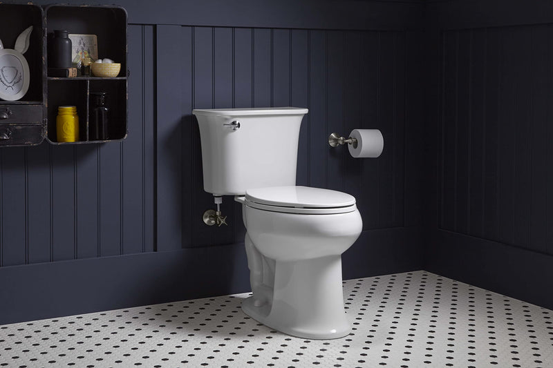 KOHLER K-10554-2BZ Devonshire Toilet Paper Holder, Secure Mount, Elegant Design, Oil Rubbed Bronze