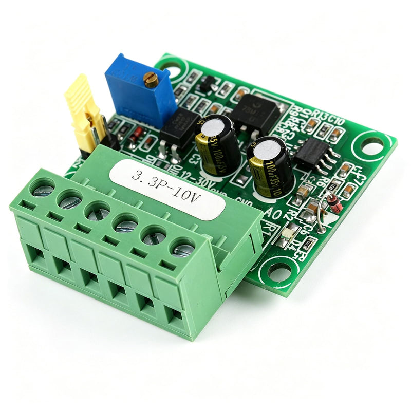 Pwm Signal Voltage Converter, 0-10V Analog Output Voltage 0-100% 1-3Khz PWM Signal Input, D/A Digital-Analog Sps Module, For Controlling Motor Speed