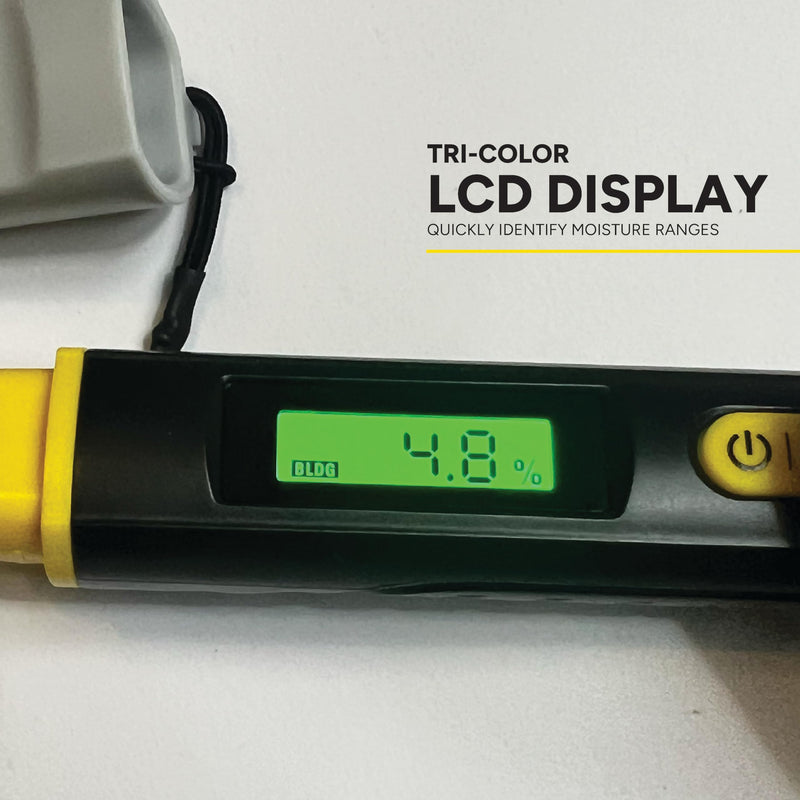 [Australia - AusPower] - General Tools Compact Digital Moisture Meter MMP100 – Pin-Style Tool Detects Moisture in Wood and Building Materials to Help Identify Targeted Moisture Levels and Prevent Water Damage 