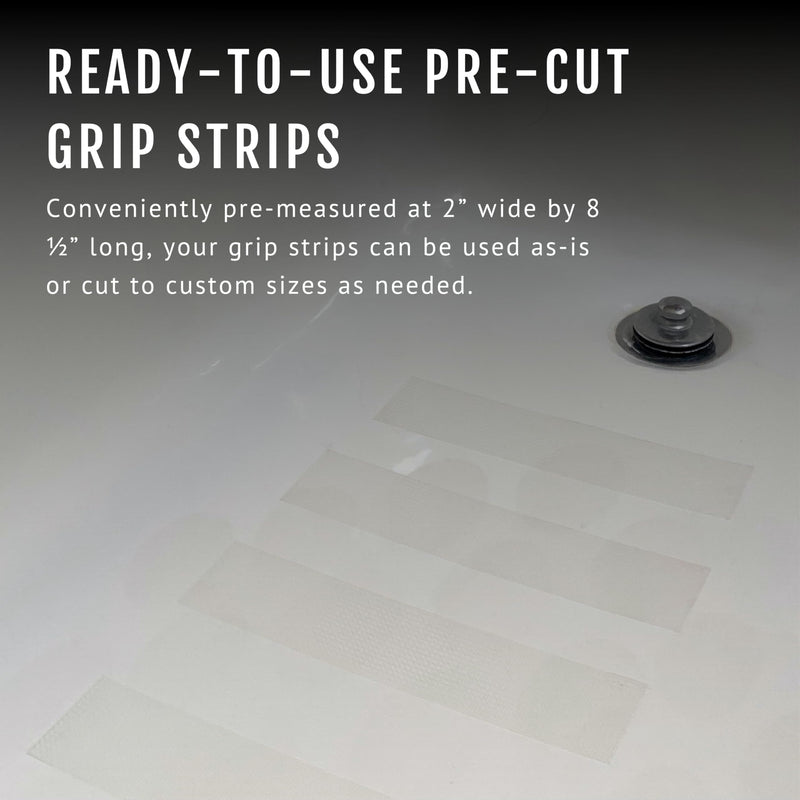 [Australia - AusPower] - Non-Abrasive Grip Tape Strips by CatTongue - Heavy Duty Waterproof Non Slip Strips for Indoor & Outdoor Use - Thousands of Grippy Uses: Furniture, Bathtubs, Frames, Gaming and More! (Black) 1-Pack Black 