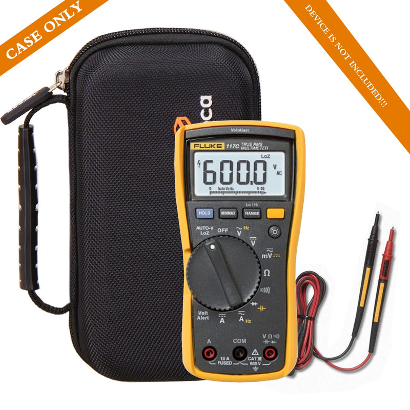 [Australia - AusPower] - Aproca Portable Hard Storage Case, for Fluke 117 / Fluke 115 Digital Multimeter and Accessories 