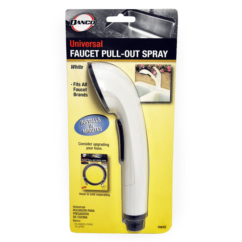 Danco Kitchen Pullout Spray Head, White, (10415)