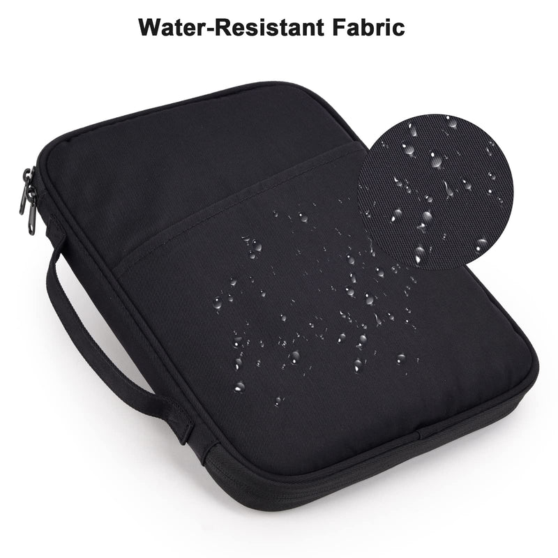 [Australia - AusPower] - 9-11 Inch iPad Carrying Case, Padded Protective Travel Tablet Sleeve Bag for iPad Pro 11, iPad 10.9 (10th Gen), iPad Air (5/4th Gen), Galaxy Tab S9/S8 (Black-11) Black11 9-11 