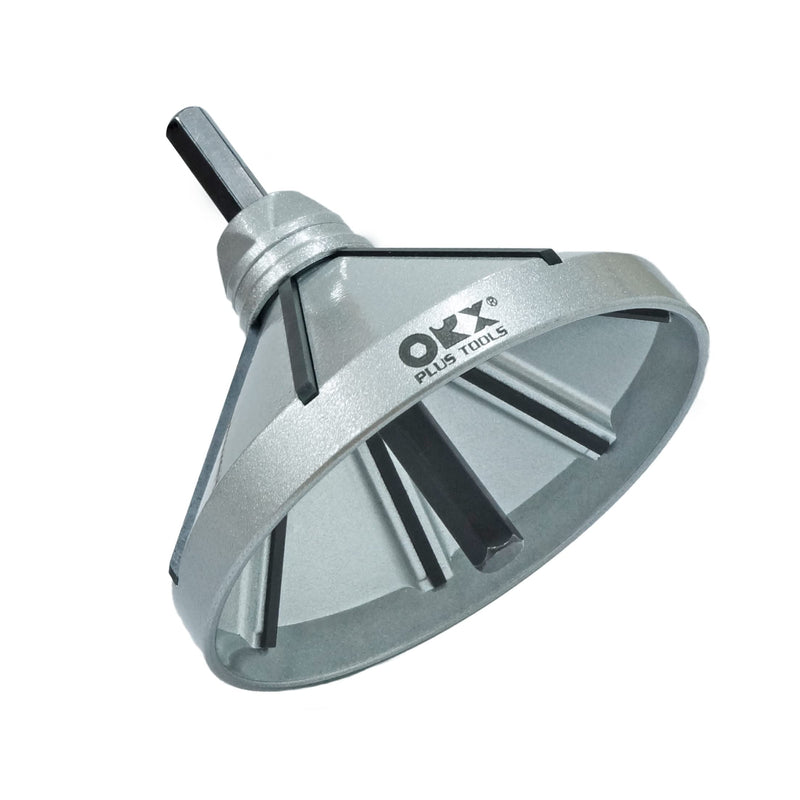 [Australia - AusPower] - ORXPLUS TOOLS 2 in 1 Inner-Outer Reamer, Pipe and Tubing Chamfer Tool for OD 1-1/8" to 3-1/4" ID 1-1/16"to 3-3/8" 