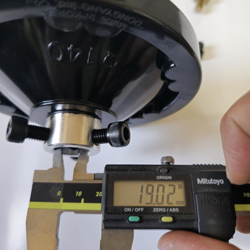 [Australia - AusPower] - 5.5" Ultimate Handwheel For or Less 3/4" Shaft 1 Set Used as Replacement Parts for Milling, Lathe, Drill press, Tailstock, Liquid Filling Machine, etc. Easy installation, Made in Korea. 