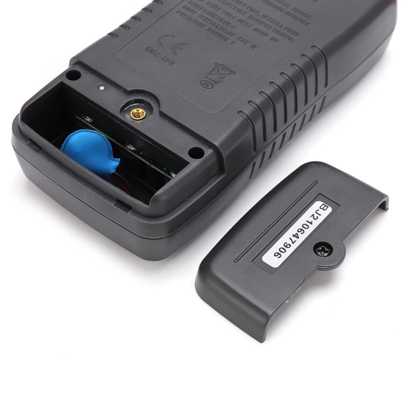 [Australia - AusPower] - BM500A Digital Insulation Resistance Tester with 250V/500V/1000V Range, Electronic Megohmmeter for Measuring Insulation Resistance Including Test Clip 