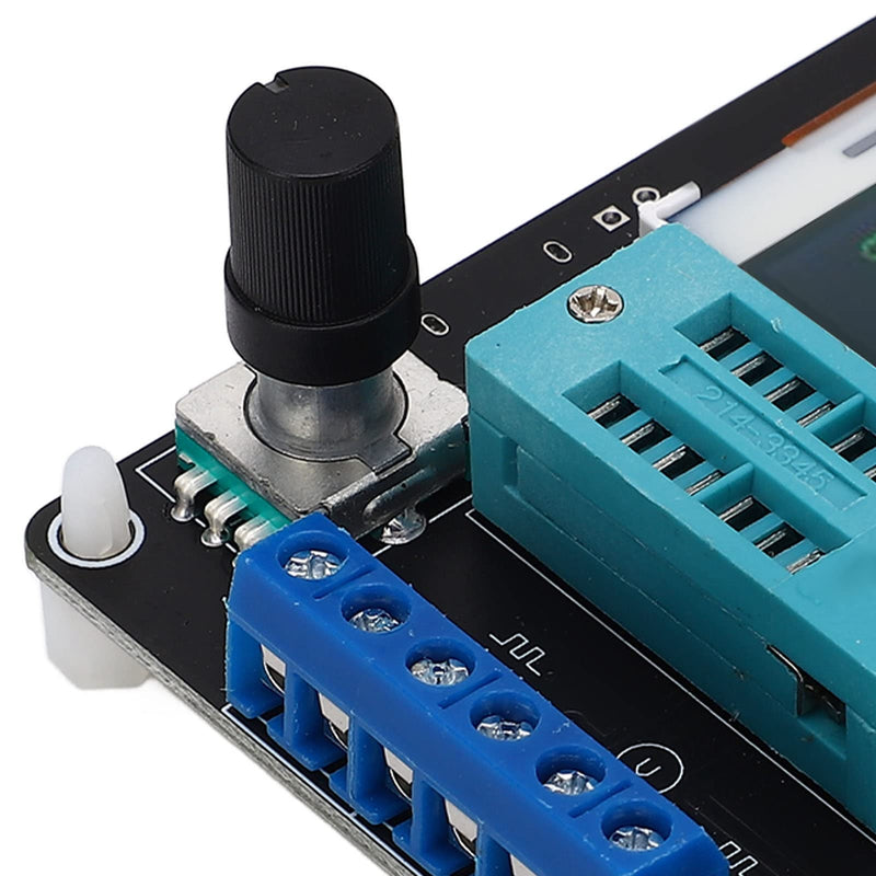 [Australia - AusPower] - flexman Transistor Tester, GM8A DC 5V Mosfet Transistor Capacitor Tester with 1.77 TFT Color Screen, 1~1MHz Capacitance Inductance Volt Frequency Meter (English Full Version) English Full Version 