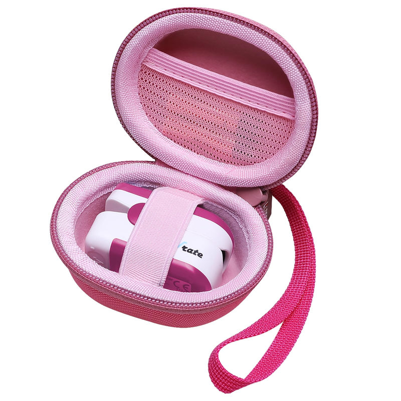 [Australia - AusPower] - Pink Pulse Oximeter Case for Zacurate, Innovo, Vibeat, iHealth, Santamedical, Children Fingertip Pulse Oximeter Blood Oxygen Saturation Monitor (Case Only) Pink 