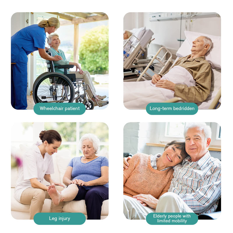 [Australia - AusPower] - Tubular Slide Sheet for Patient Transfer, Sliding Draw Sheets to Assist Moving Elderly,Slides for Cars, Hospital Bed, Home Care(Blue, 39"x79"(100x200cm) 