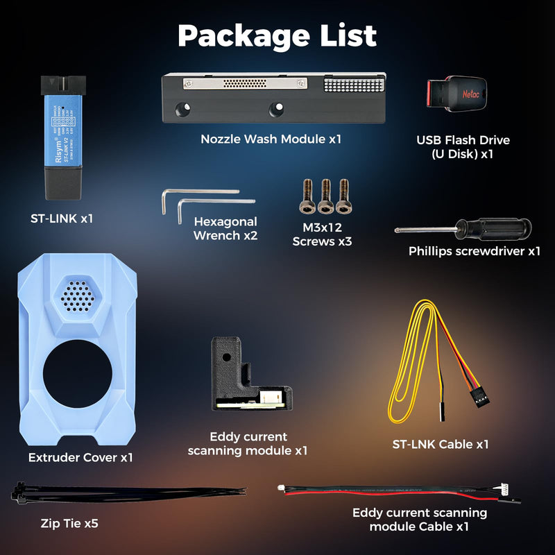 [Australia - AusPower] - Sovol Eddy Current Scanning Module Kit for Sovol SV08 3D Printer 