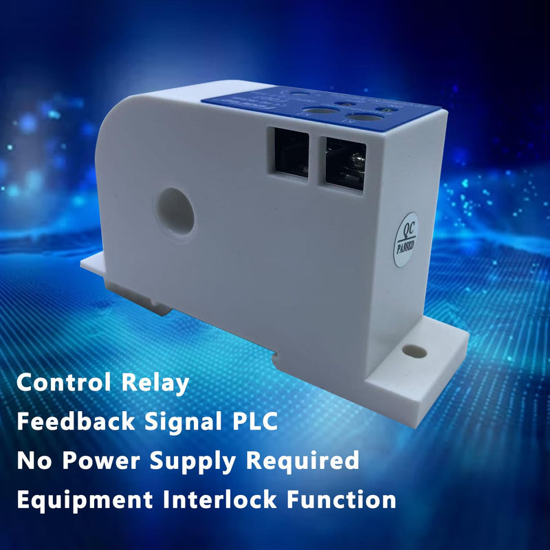 [Australia - AusPower] - Current Sensing Switch, Normally Open AC Sensor 0.2-50A Detectable, High Precision Monitoring Relay（F006） F006 