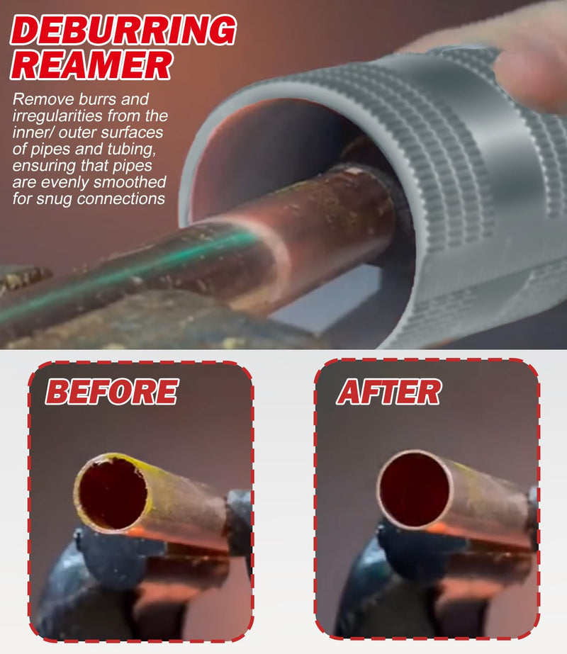 1/4" to 1-1/4" Inner/Outer Tubing Reamer Replace for 29983 Model 223S, Deburring Tool Use on Aluminum, Copper, Stainless Steel, Galvanize Tubing and Pipe