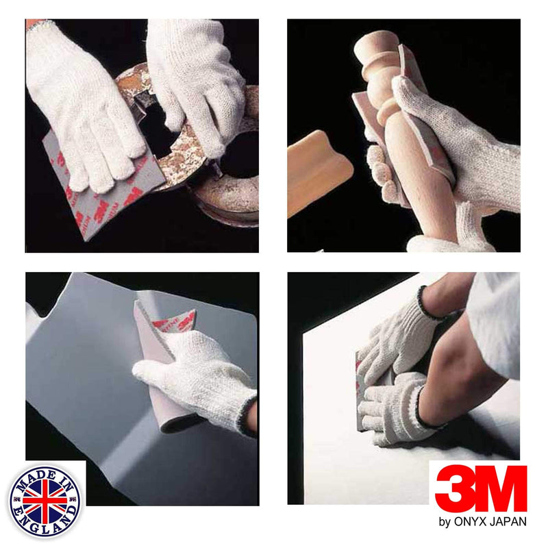 [Australia - AusPower] - 3M Softback Sanding Sponge 02604, 4 1/2 x 5 1/2 in, Fine Grit, Fast Cutting, Gray, 20 Pack 