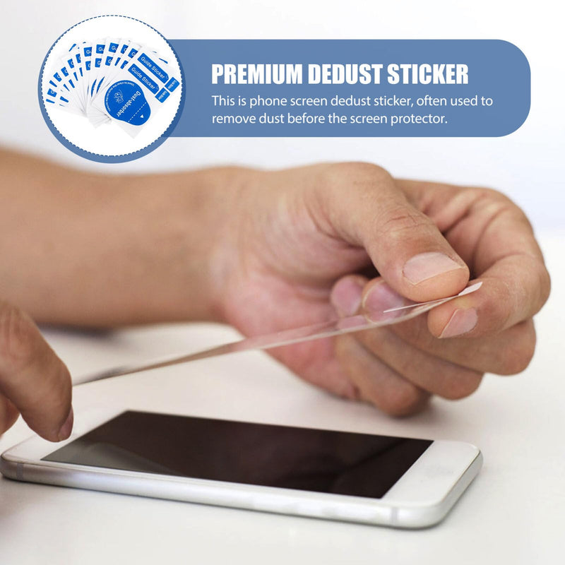 [Australia - AusPower] - 200pcs Film Dust Removal Sticker Computer Stickers Laptop Keyboard Stickers Camera Stickers Screen Absorber LCD Dedust Sticker LCD Screen Removal Stickers Paper 