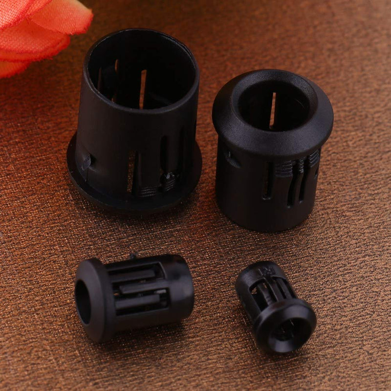 Pack of 50 LED Diode Holder, Nylon Lamp Holder with Clip Bezel Mounting, LED Socket 5 mm