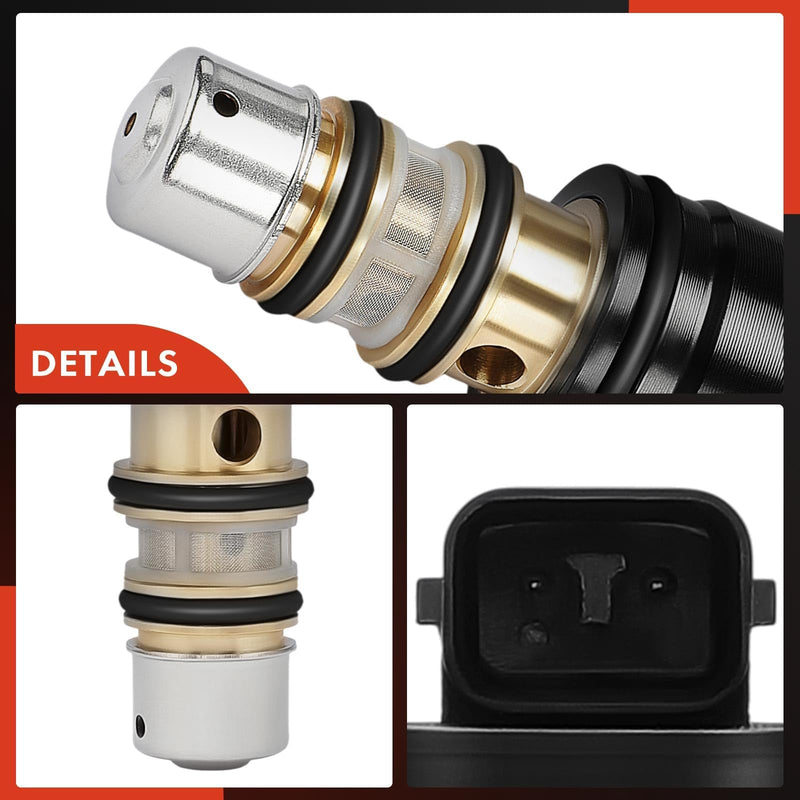 [Australia - AusPower] - A-Premium AC Compressor Control Solenoid Valve 7SEU16C, 7SEU17C, 6SEU14C, 6SEU12C Compatible with Audi Q5 2009-2012, A6 2006-2011, A6 Quattro 2008-2011, S4 S5 2010-2012, 3.0L 3.2L 