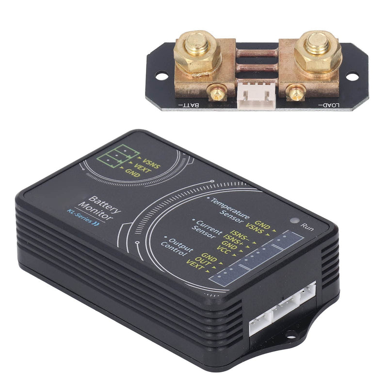 [Australia - AusPower] - Battery Monitor, Bluetooth Battery Capacity Tester, 100A 0‑120V Voltmeter Ammeter Testing Tool, Battery Multimeter for Measuring Volt Ampere, Power, Capacity, Time, Watt Hour 
