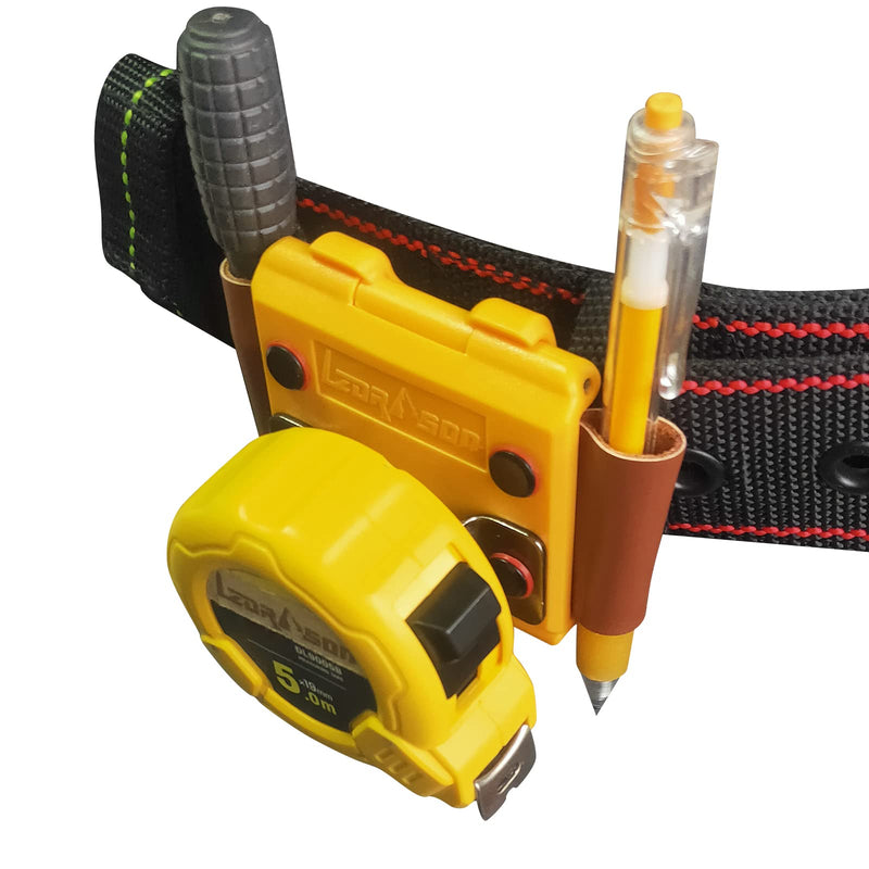 Tape Measure Holder with mini Tool Leather Holder, Tactical Cordless Tool Belt Clip Holder, Holster with Belt Clip Hook