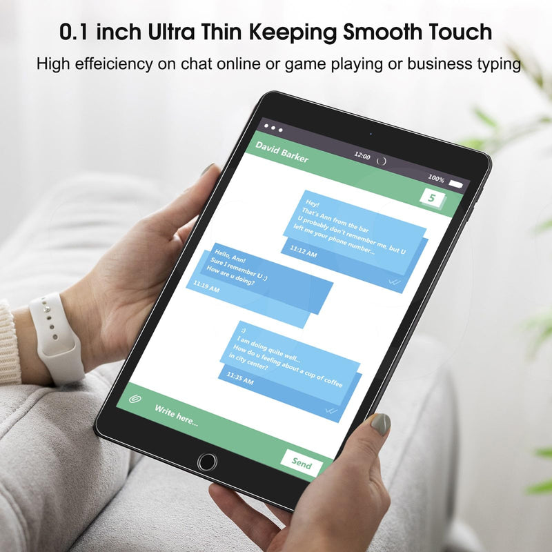 [Australia - AusPower] - 2 Pack Screen Protector Compatible with iPad 9th 8th 7th Generation 10.2 Inch, 9H Hardness HD Screen Tempered Glass Film Guard 